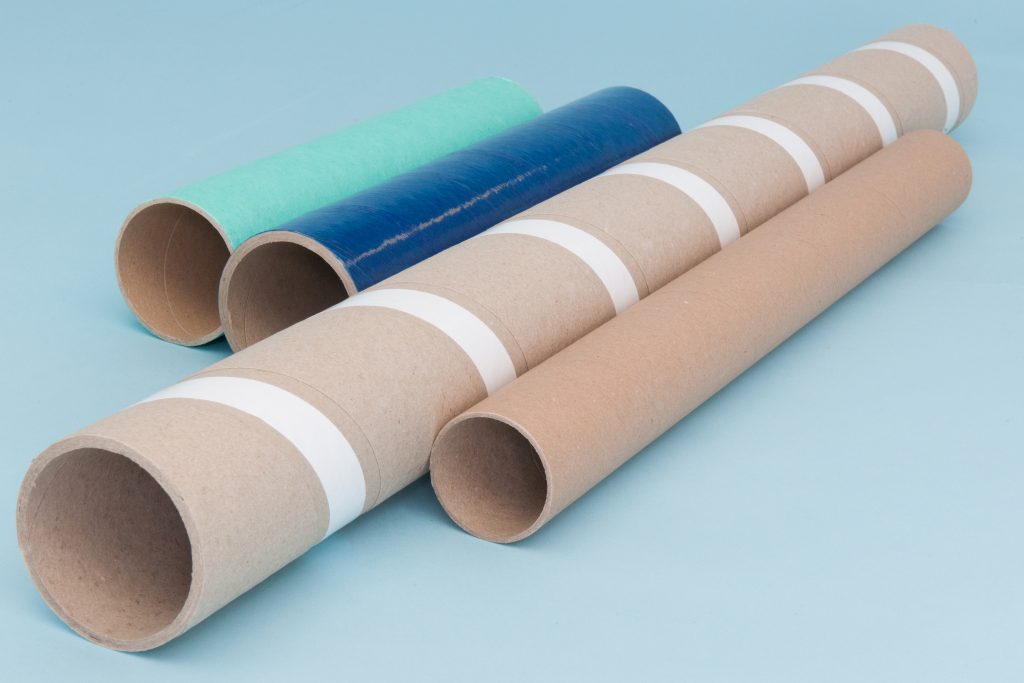 Kartonnen kokers voor textiel en non-woven